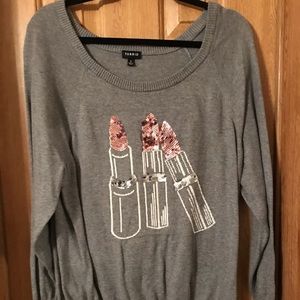 Torrid Lipstick Sweater